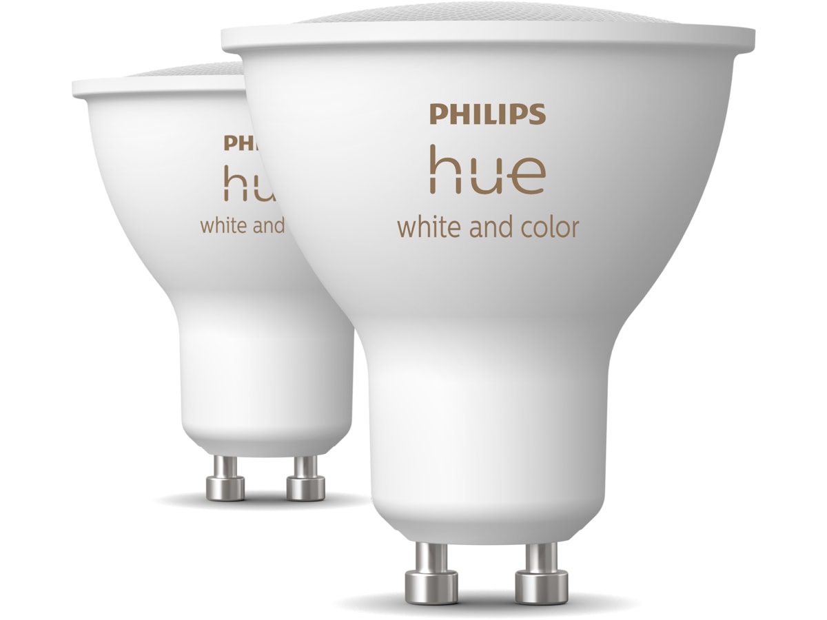 Philips Hue White & Color Ambiance GU10 2PK LED-pærer & elpærer