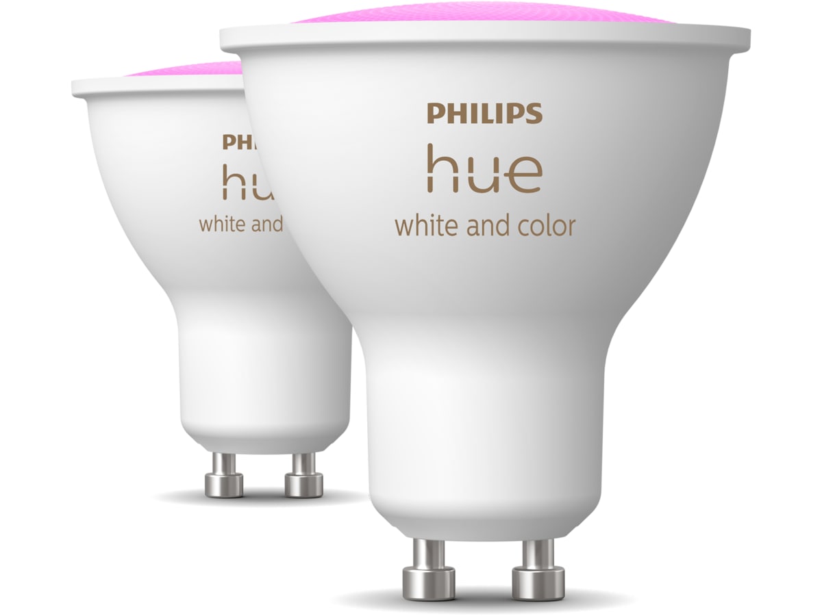 Philips Hue White & Color Ambiance GU10 2PK LED-pærer & elpærer