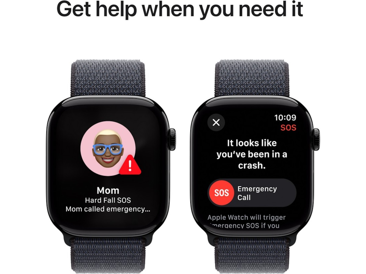 Apple Watch Series 10 46mm GPS Aluminium (pianosort) Smartwatches