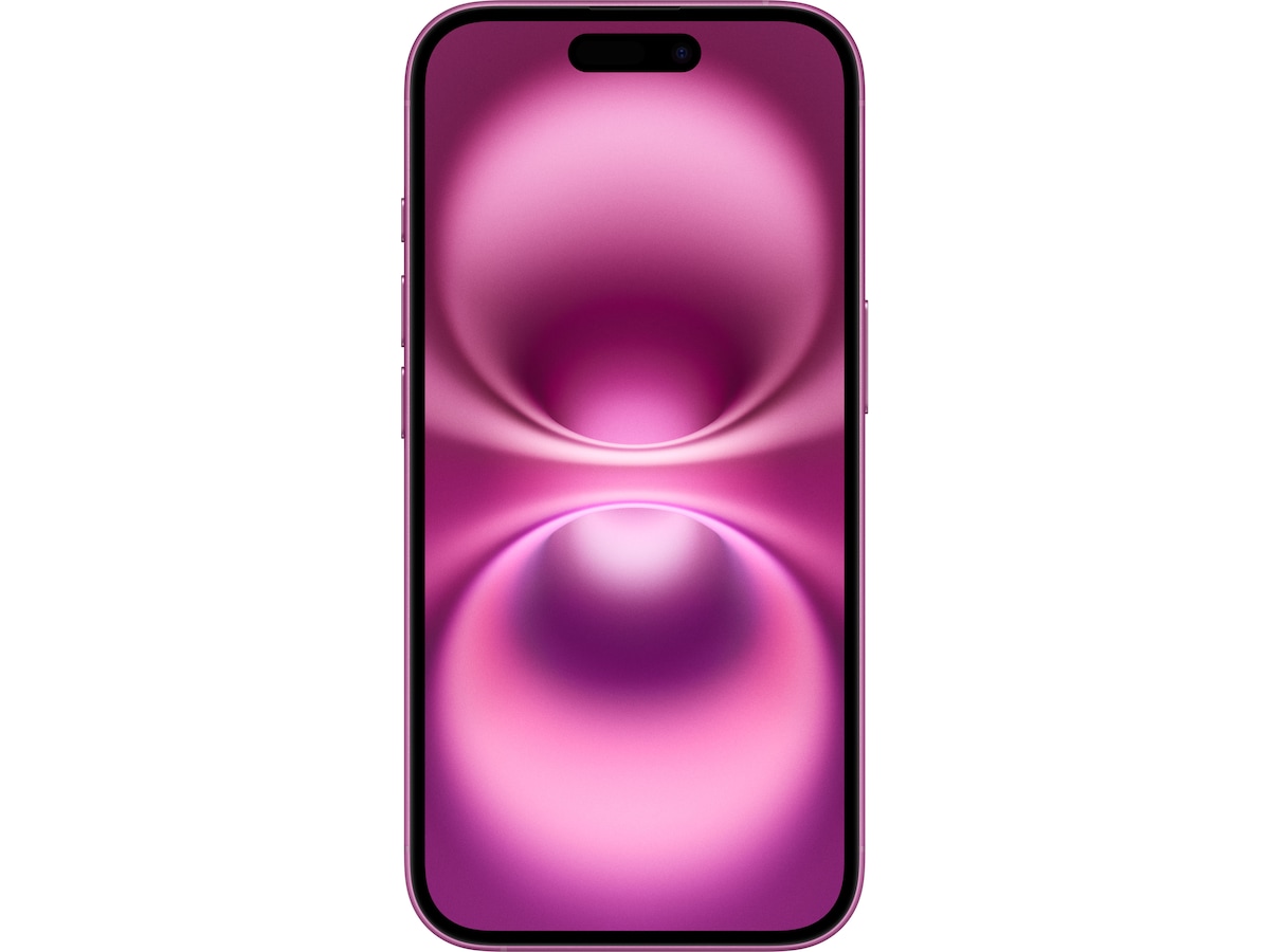 iPhone 16 128GB  (lyserød) Mobiltelefoner
