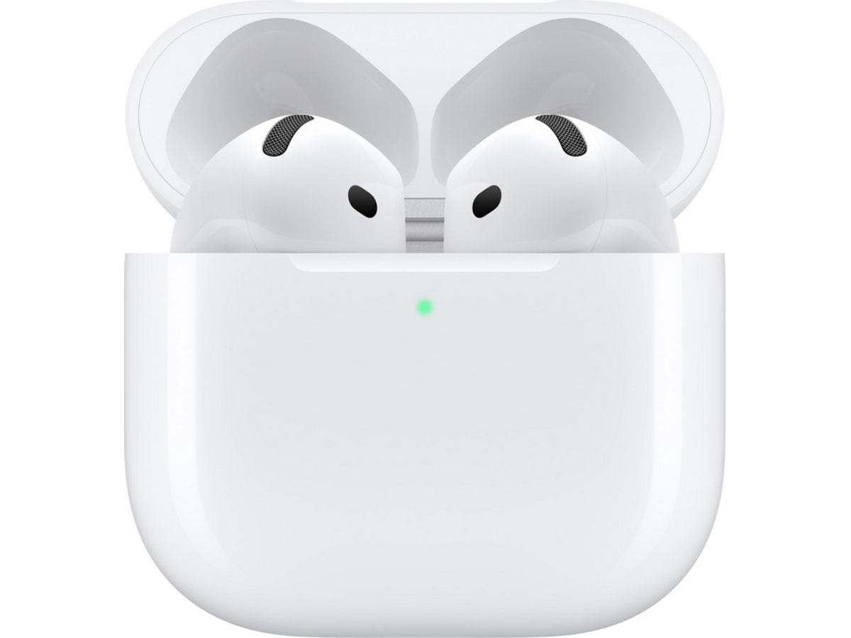 Apple AirPods 4 Aktiv støjreduktion Trådløse høretelefoner, Earbuds (hvid) In-ear høretelefoner