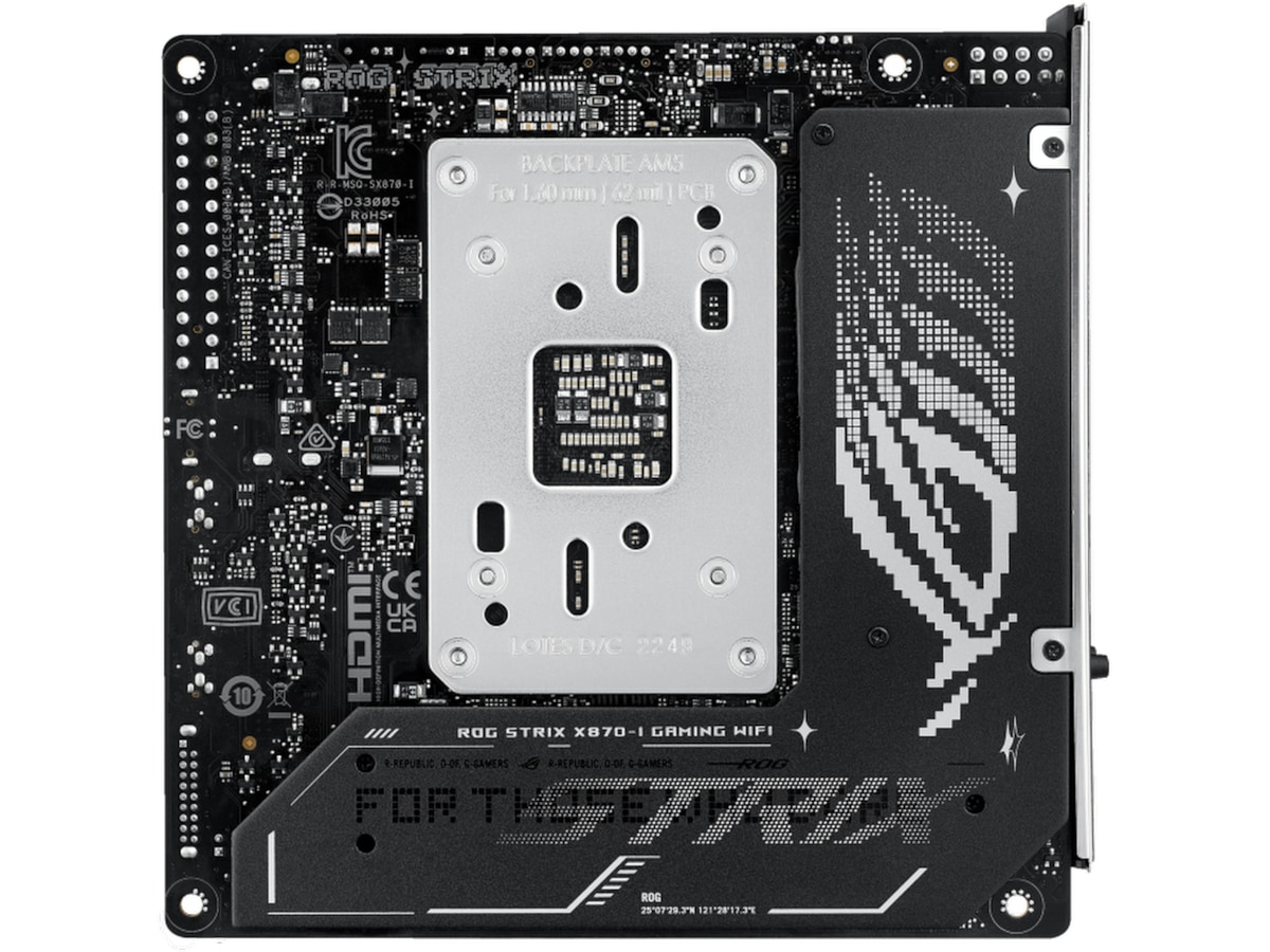 ASUS ROG Strix X870-I GAMING WIFI Bundkort AMD Socket