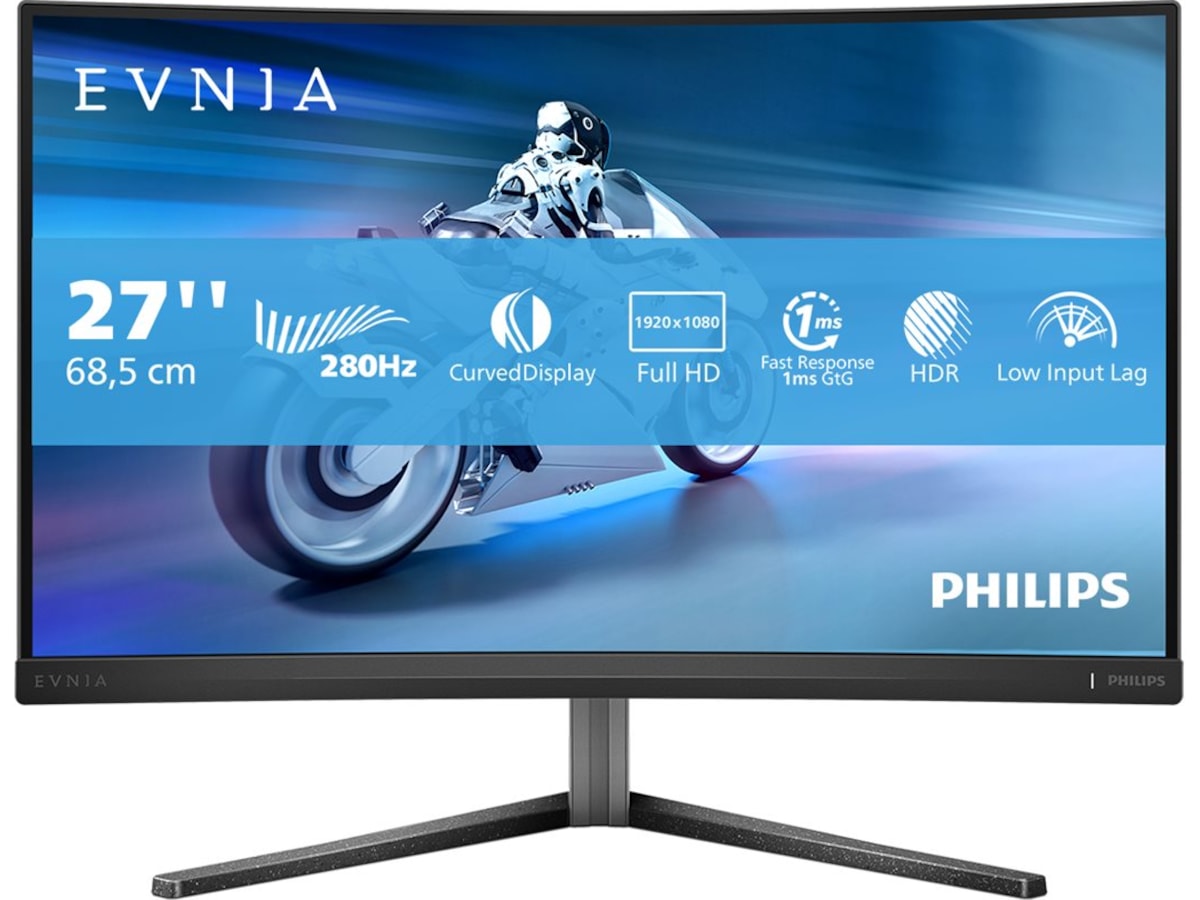 Philips 27" curved gamingskærm 27M2C5200W/00 Gamingskærme
