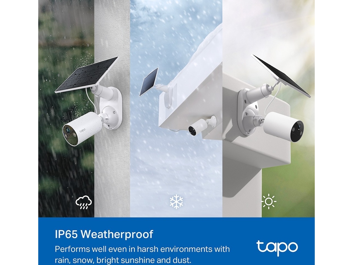 TP-Link Tapo C410 KIT solcelledrevet overvågningskamera Overvågningskameraer