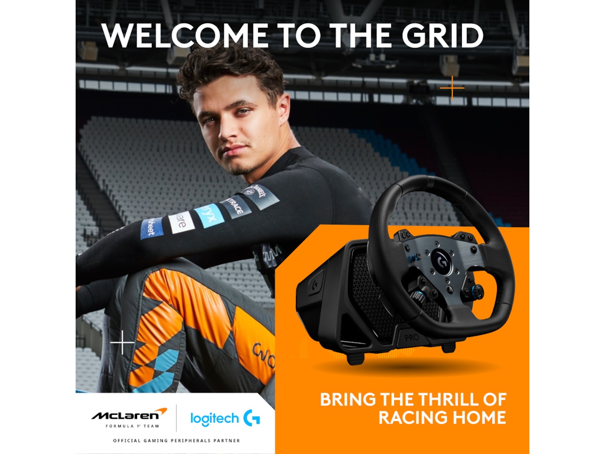 Logitech G PRO Racing Wheel PS/PC Rat og pedaler