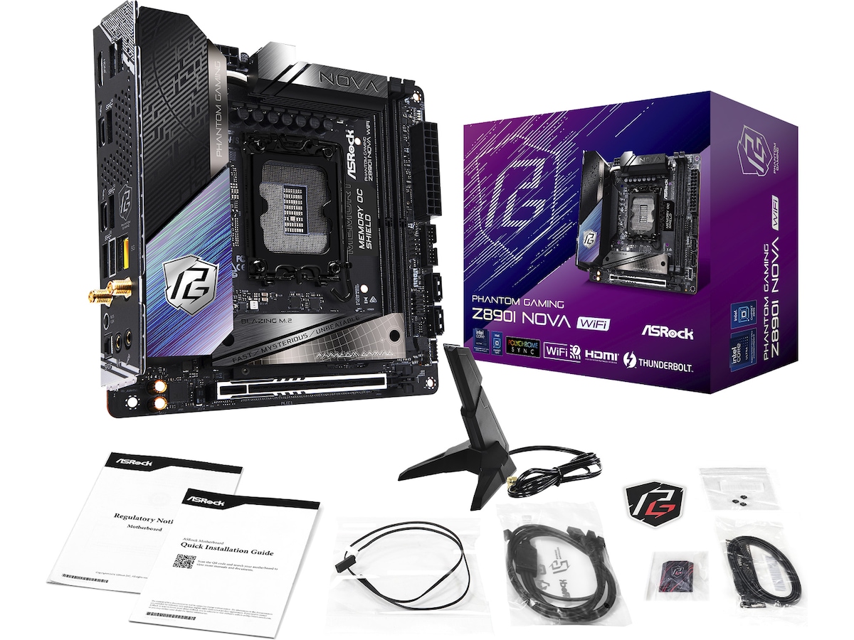 ASRock Z890I NOVA WIFI Bundkort Intel Socket
