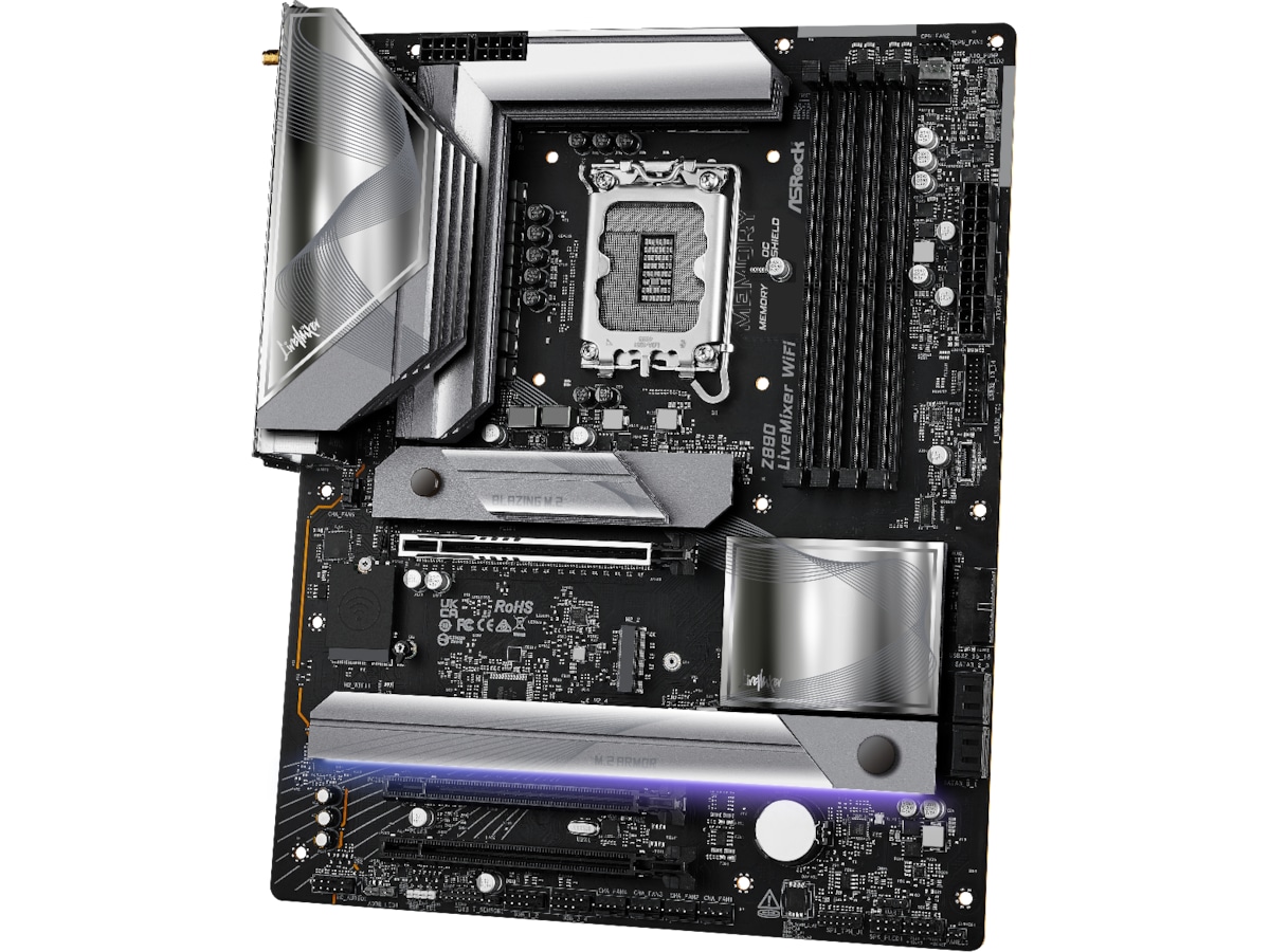 ASRock Z890 LIVEMIXER WIFI Bundkort Intel Socket