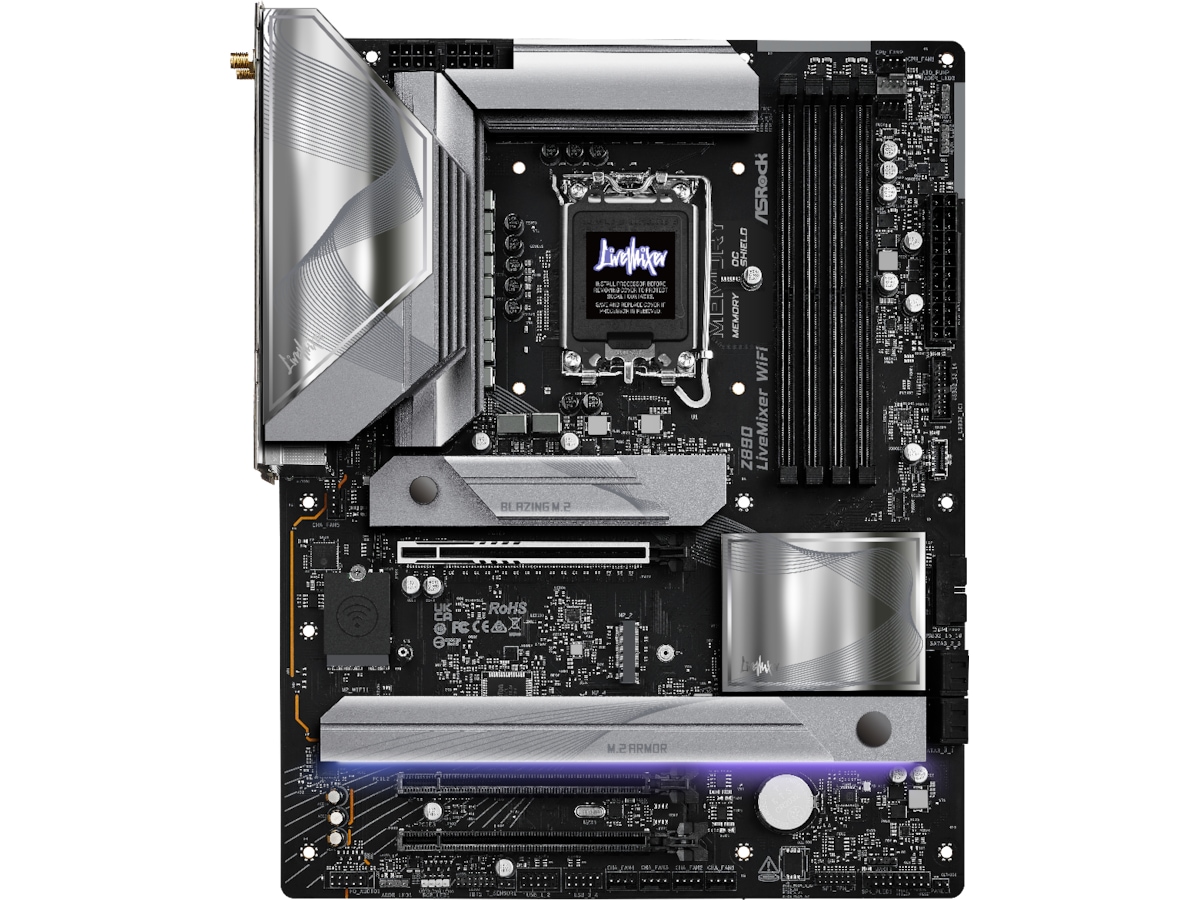 ASRock Z890 LIVEMIXER WIFI Bundkort Intel Socket
