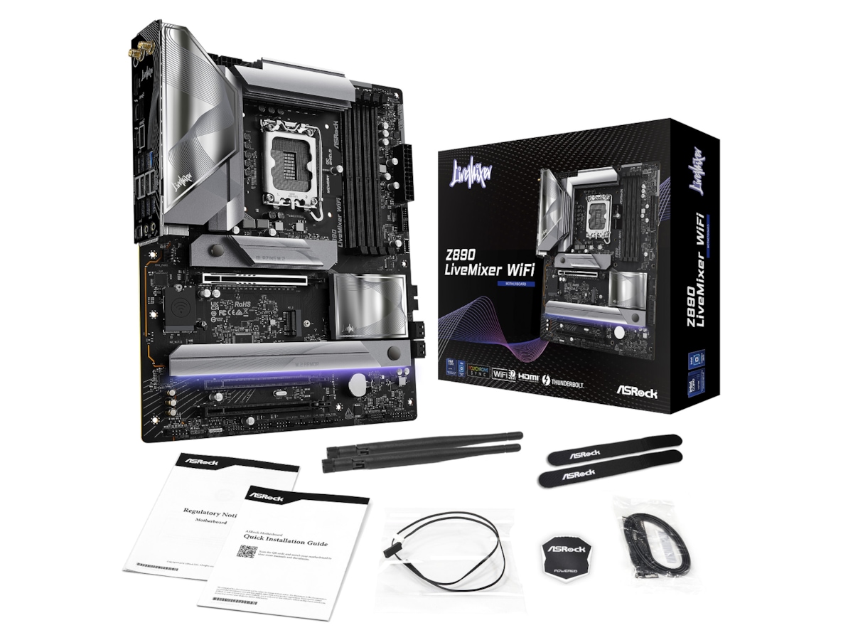 ASRock Z890 LIVEMIXER WIFI Bundkort Intel Socket