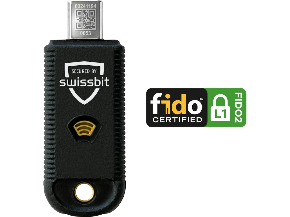 Swissbit iShield USB-C Pro Anti-Virus/Sikkerhed