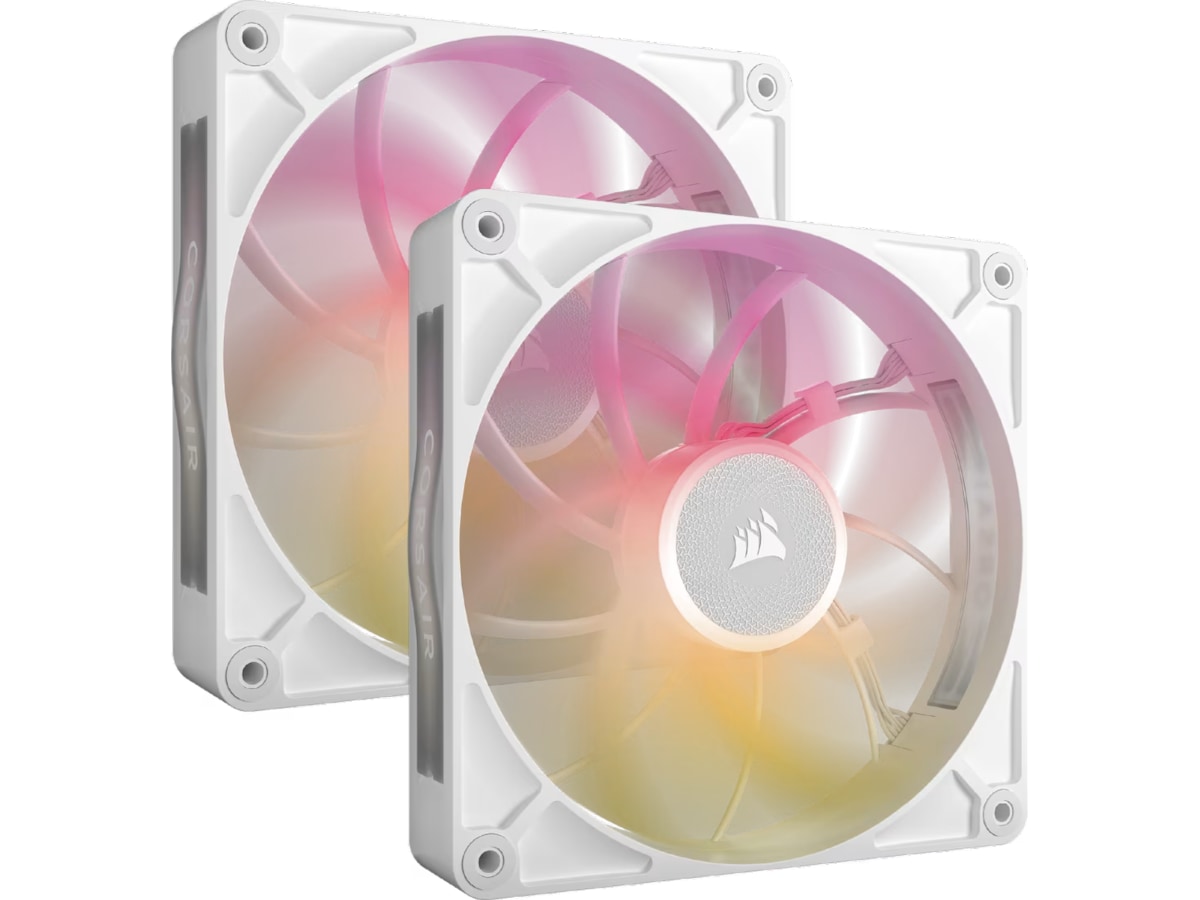 Corsair iCUE LINK RX140 RGB MAX Ventilator 2pk (hvidt) Blæsere