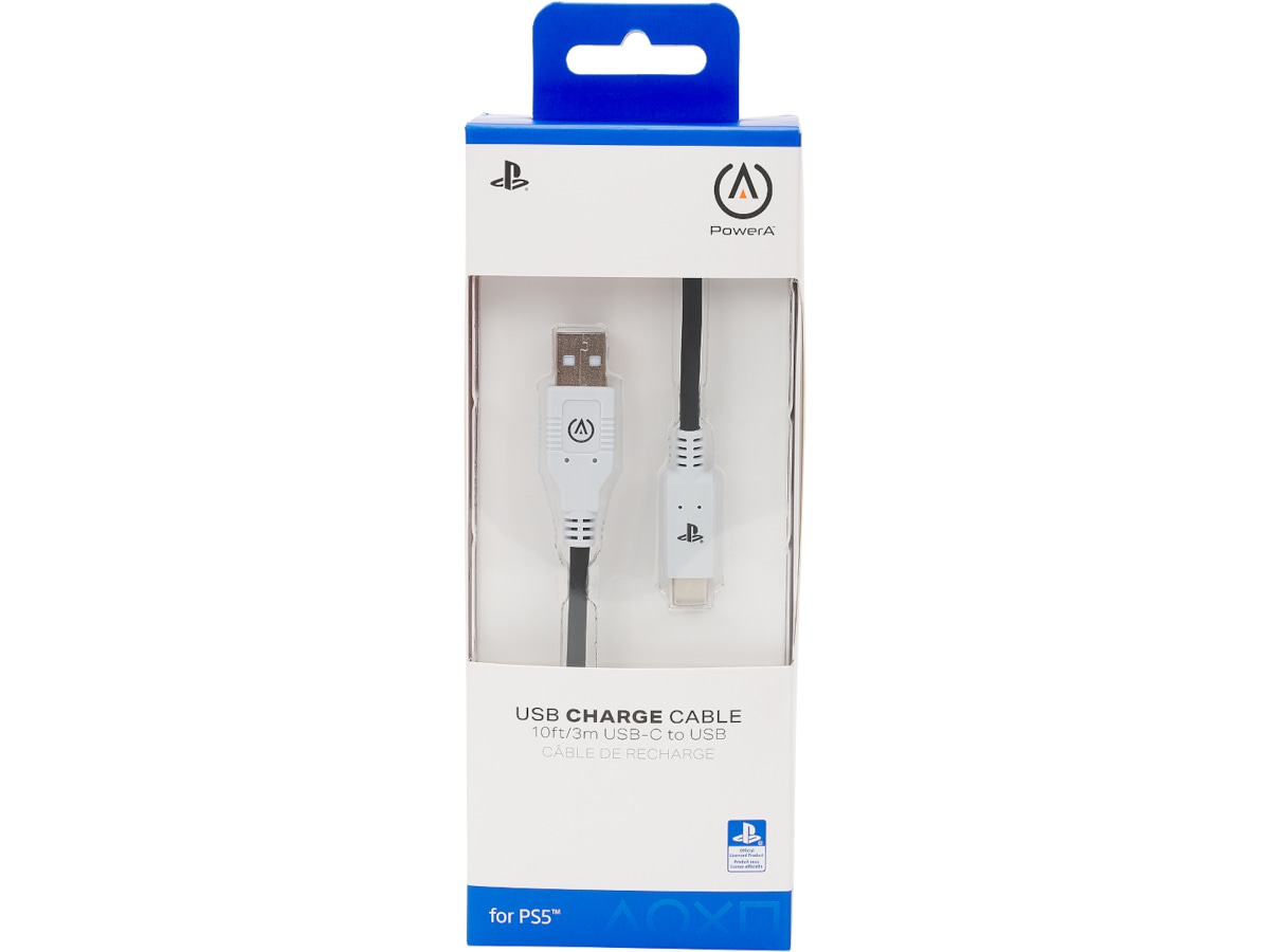 PowerA USB-C kabel til PS5 (sort/hvid) USB-kabler