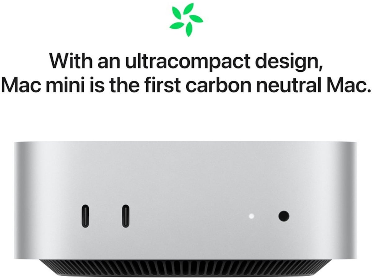 Mac Mini M4 (2024) 512GB Stationær PC