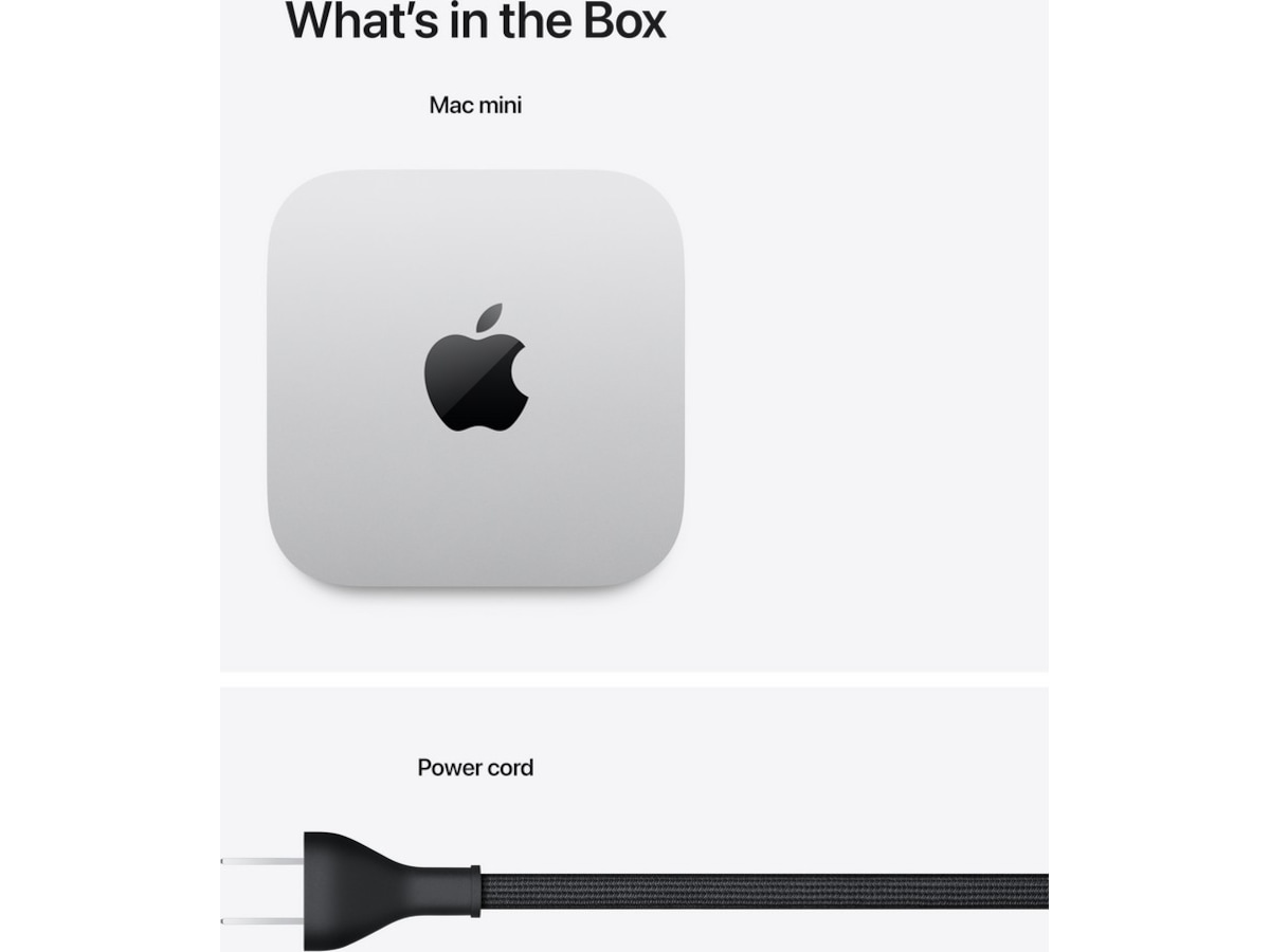 Mac Mini M4 (2024) 512GB Stationær PC