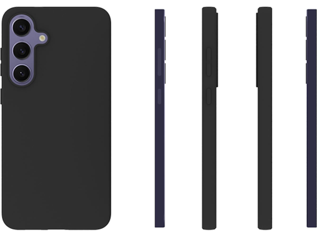 iiglo Galaxy S25+ Silikone cover (sort) Mobilcover