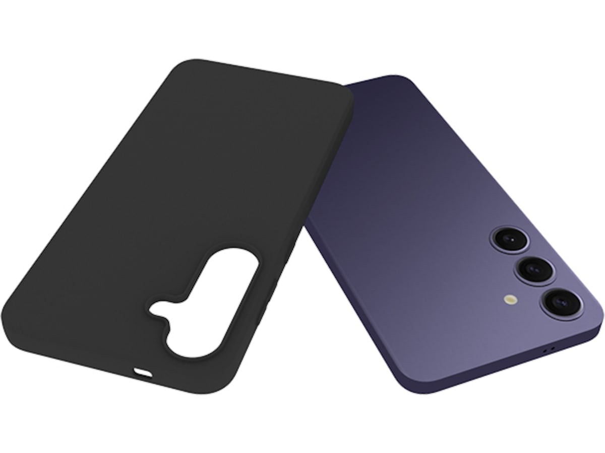 iiglo Galaxy S25+ Silikone cover (sort) Mobilcover