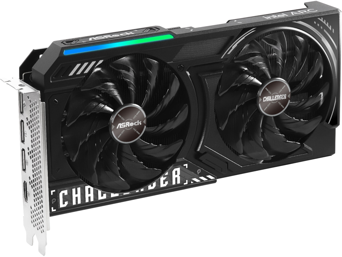 ASRock Intel Arc B580 Challenger OC Grafikkort