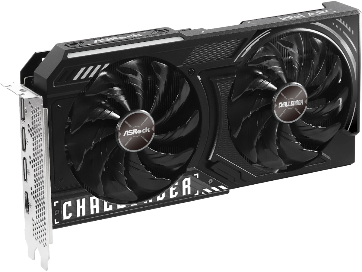 ASRock Intel Arc B580 Challenger OC Grafikkort
