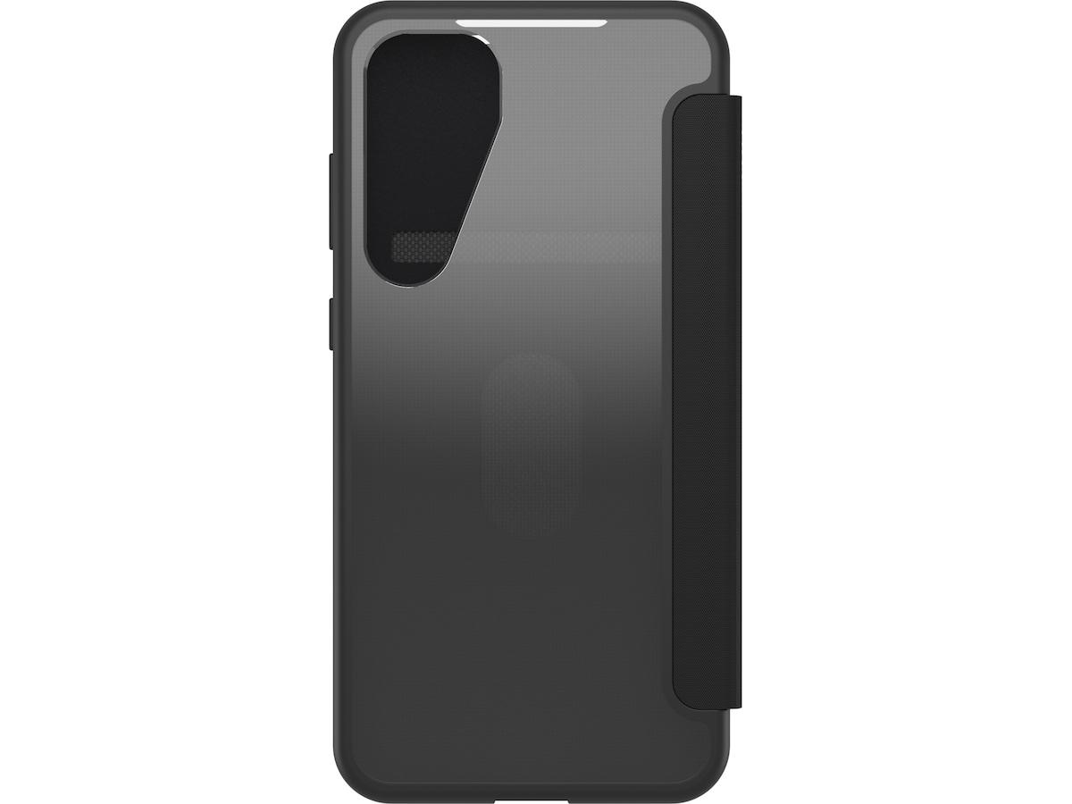 OtterBox Galaxy S25+ React Folio (gennemsigtig/sort) Mobilcover