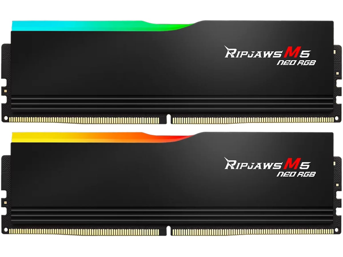 G.Skill Ripjaws M5 NEO 6000MHz DDR5 32GB RGB (sort) Hukommelse (RAM)