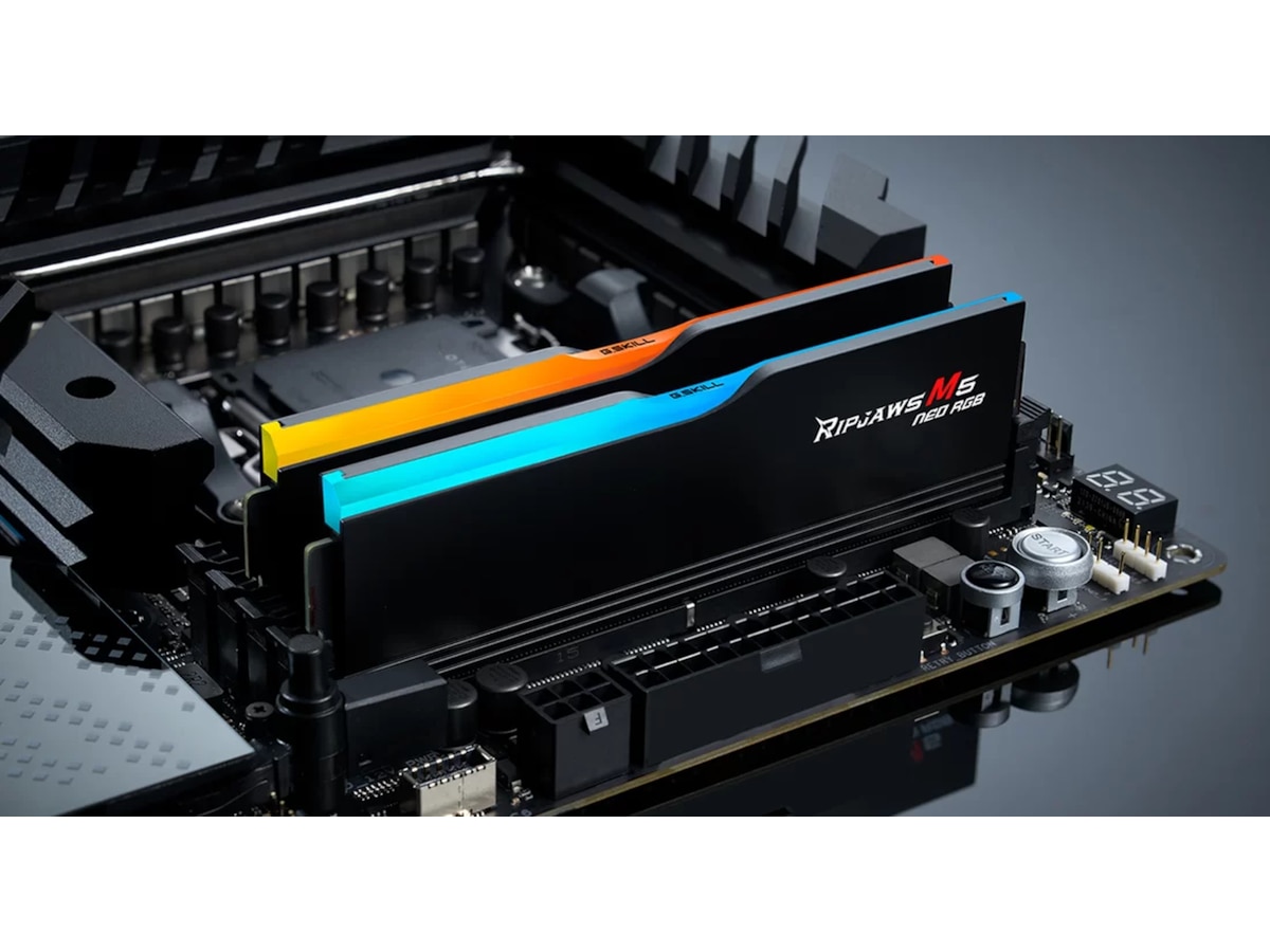 G.Skill Ripjaws M5 NEO 6000MHz DDR5 64GB RGB (sort) Hukommelse (RAM)