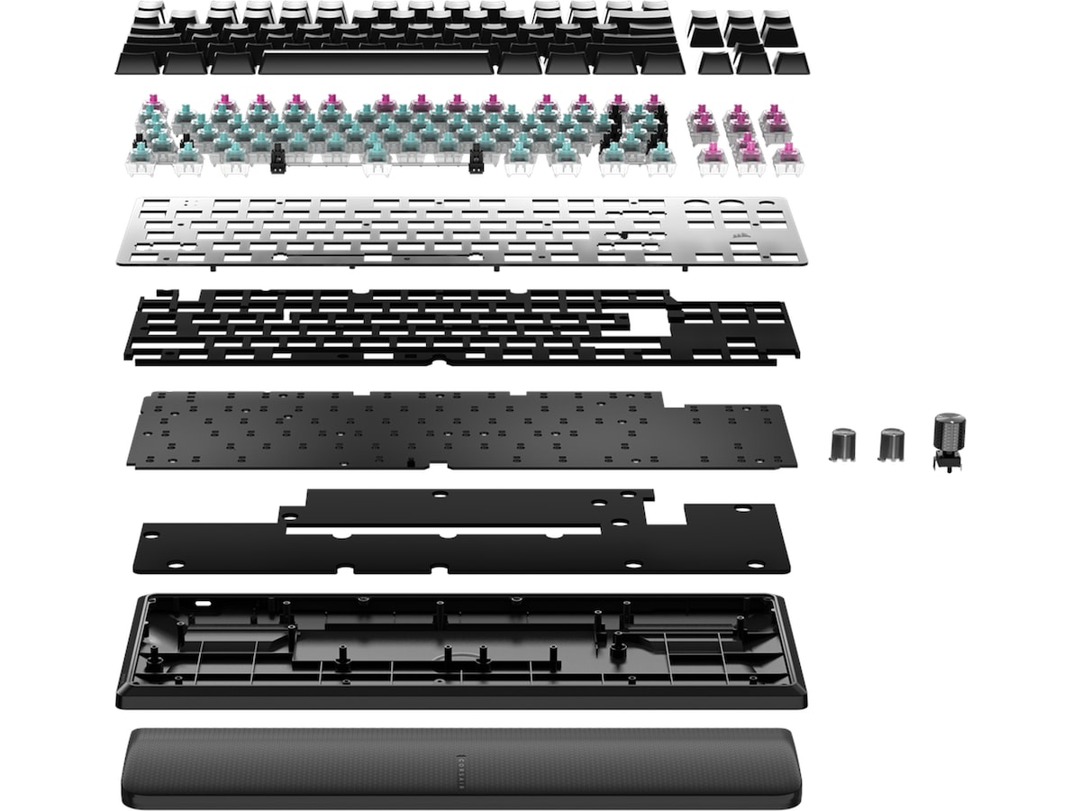 Corsair K70 PRO TKL RGB Gaming Keyboard (sort) Gamingkeyboard