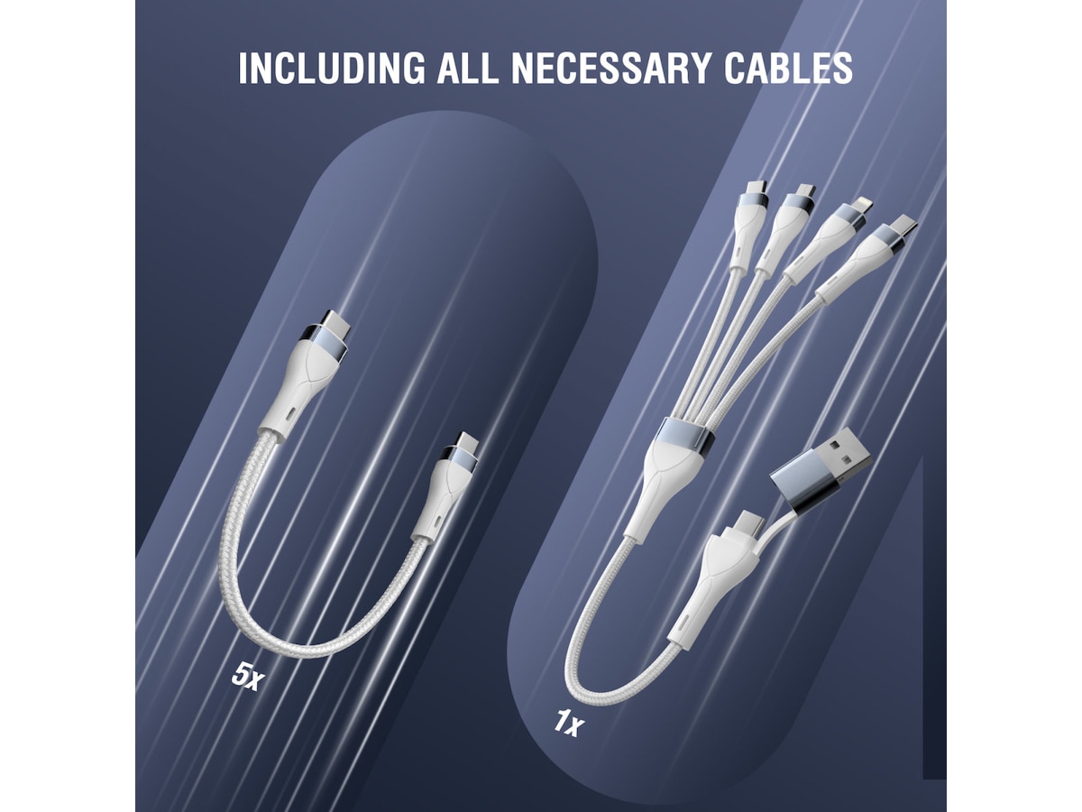 4smarts Team 100W Opladestation (space grey) Ladestation