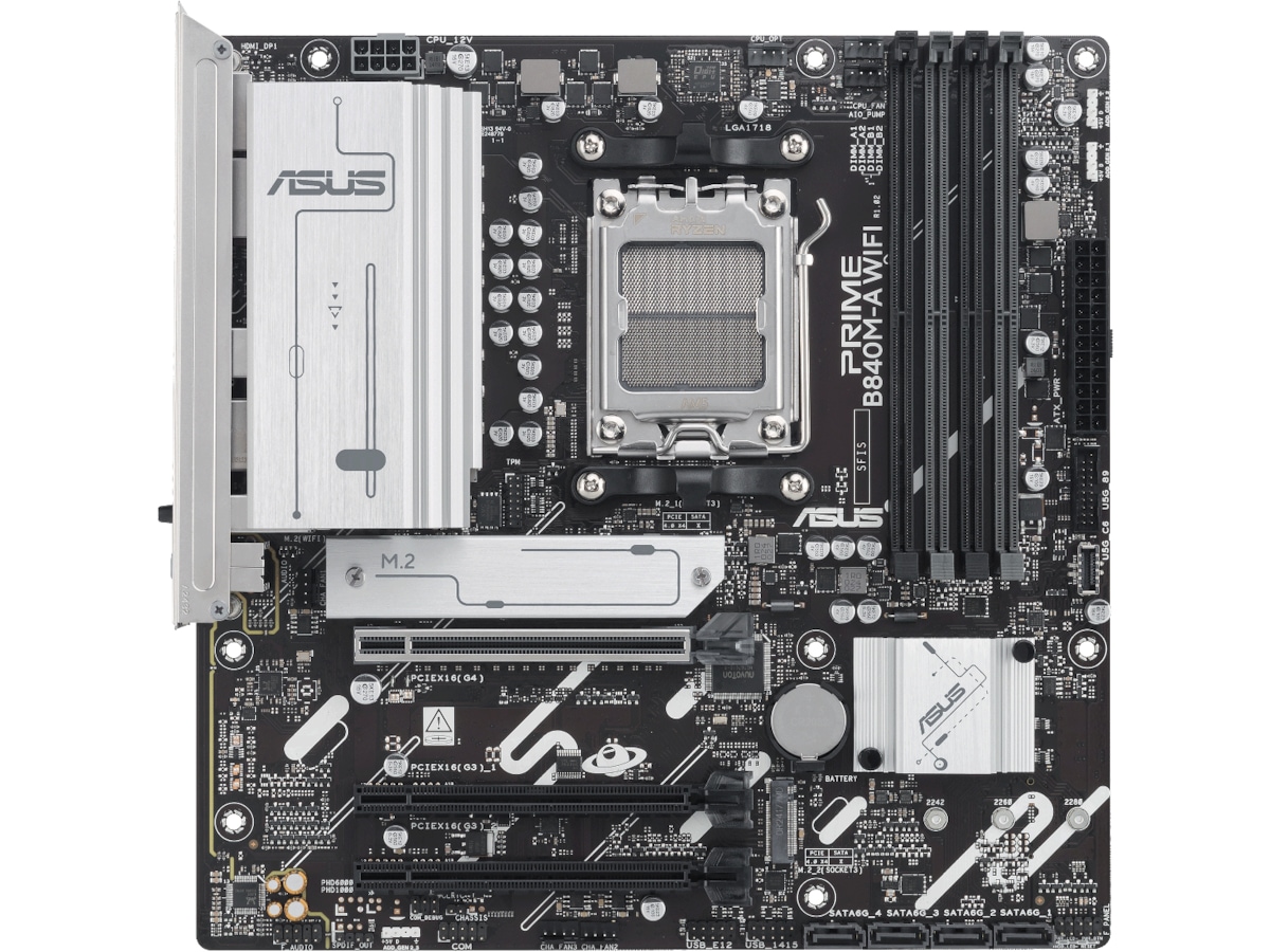 ASUS PRIME B840M-A WIFI Bundkort AMD Socket