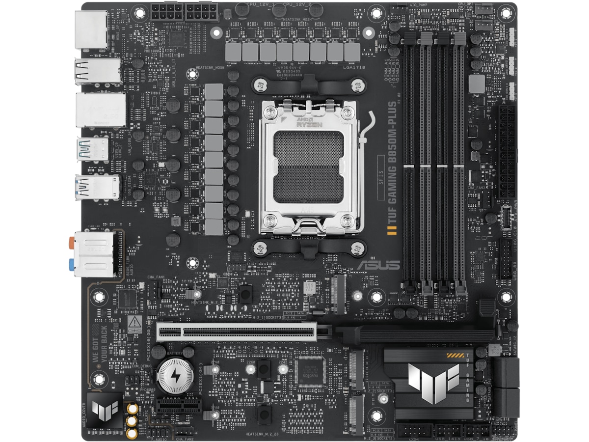 ASUS TUF GAMING B850M-PLUS Bundkort AMD Socket