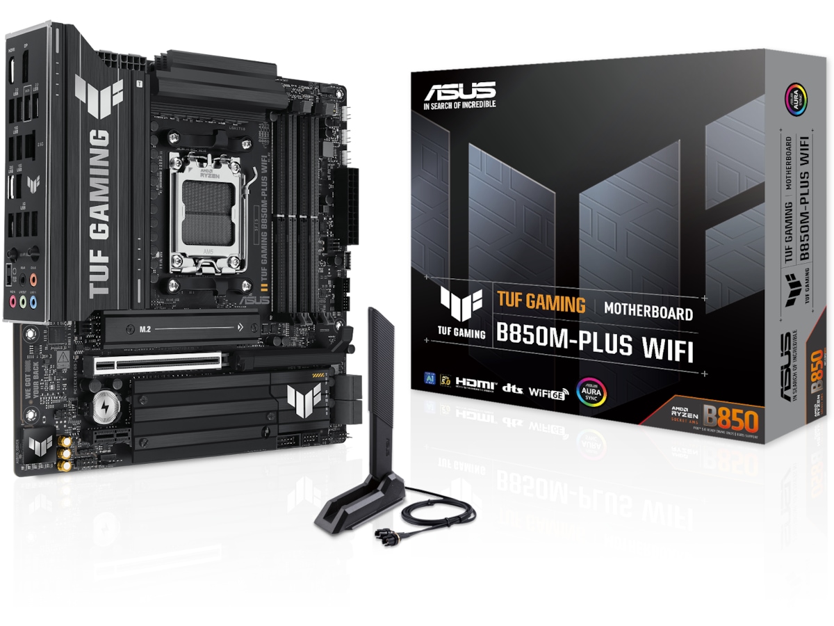 ASUS TUF GAMING B850M-PLUS WIFI Bundkort AMD Socket