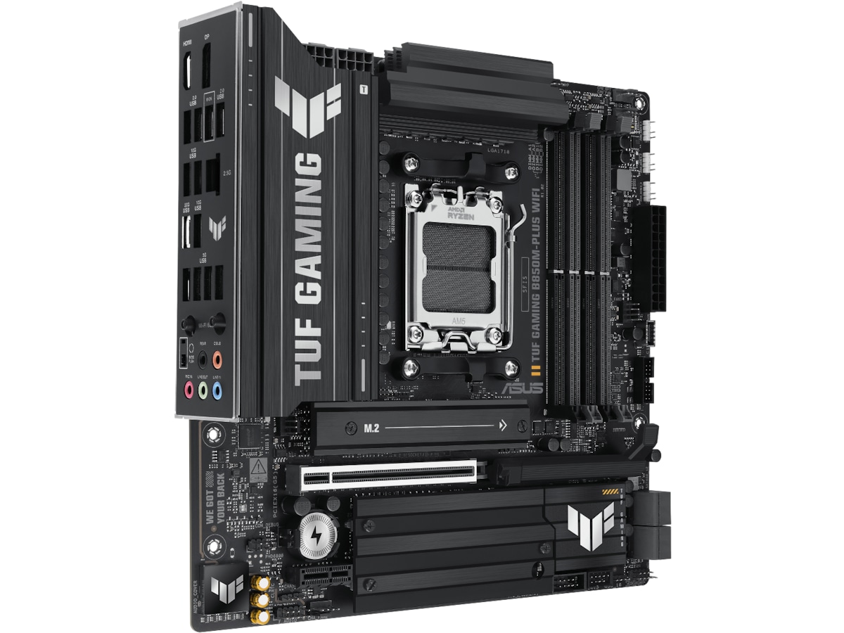 ASUS TUF GAMING B850M-PLUS WIFI Bundkort AMD Socket