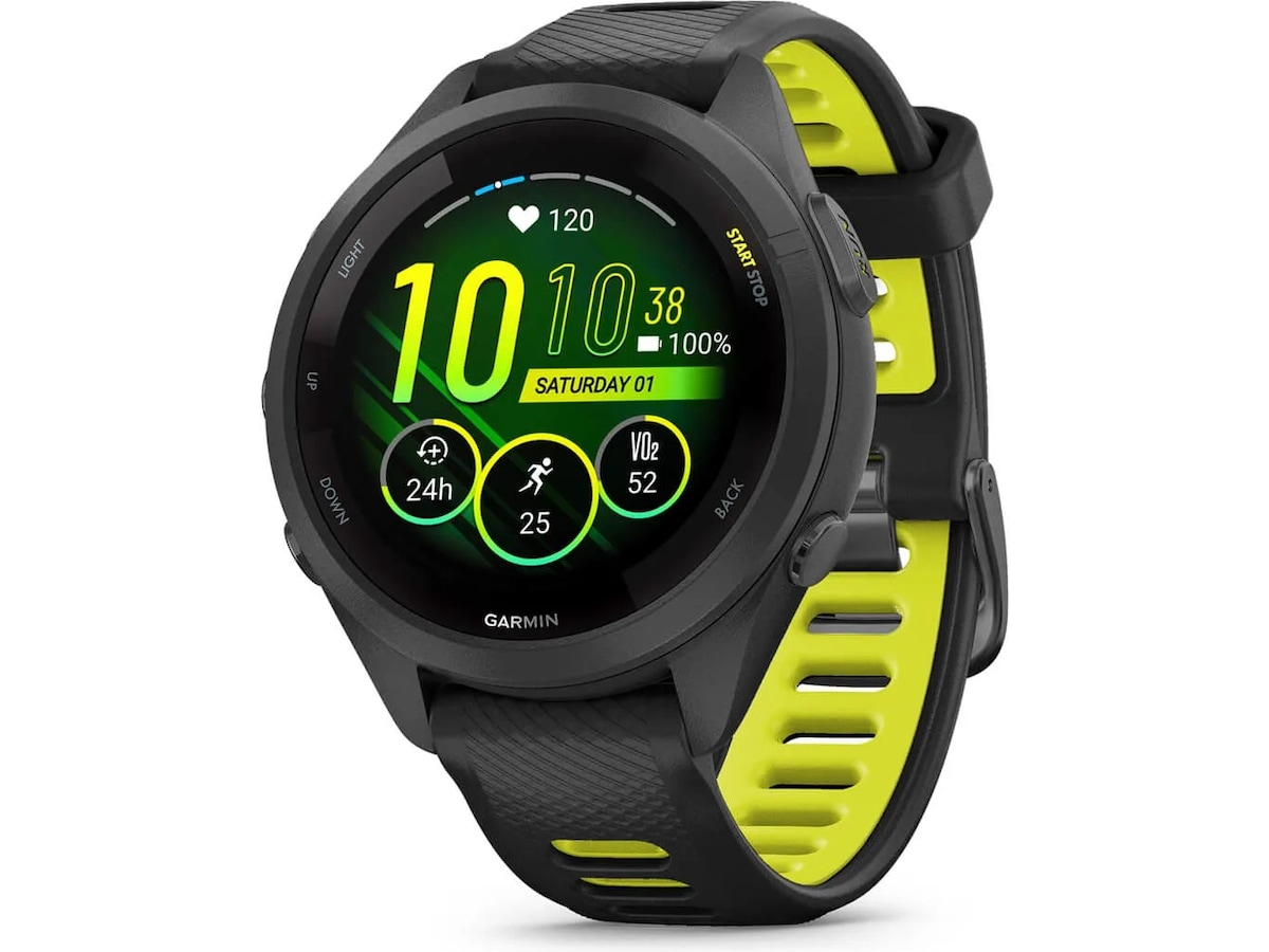 Garmin Forerunner 265S 42mm GPS (sort) Smartwatches