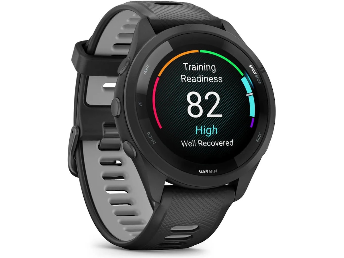 Garmin Forerunner 265 46mm GPS (sort) Smartwatches