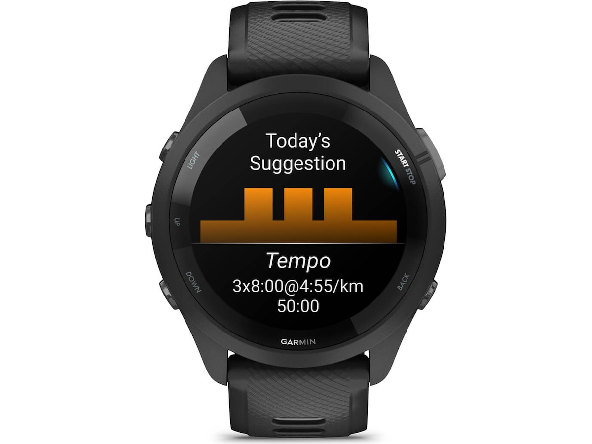 Garmin Forerunner 265 46mm GPS (sort) Smartwatches