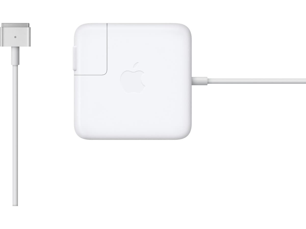 Apple 85W MagSafe 2 strømadapter (hvid) Batteri og lader