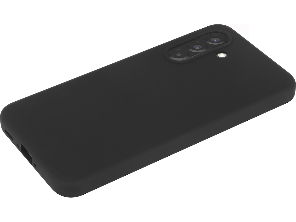 iiglo Galaxy A36 Silikone cover (sort) Mobilcover