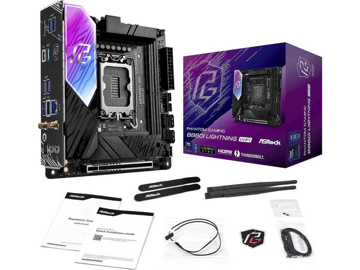 ASRock B860I Lightning WiFi Bundkort Intel Socket