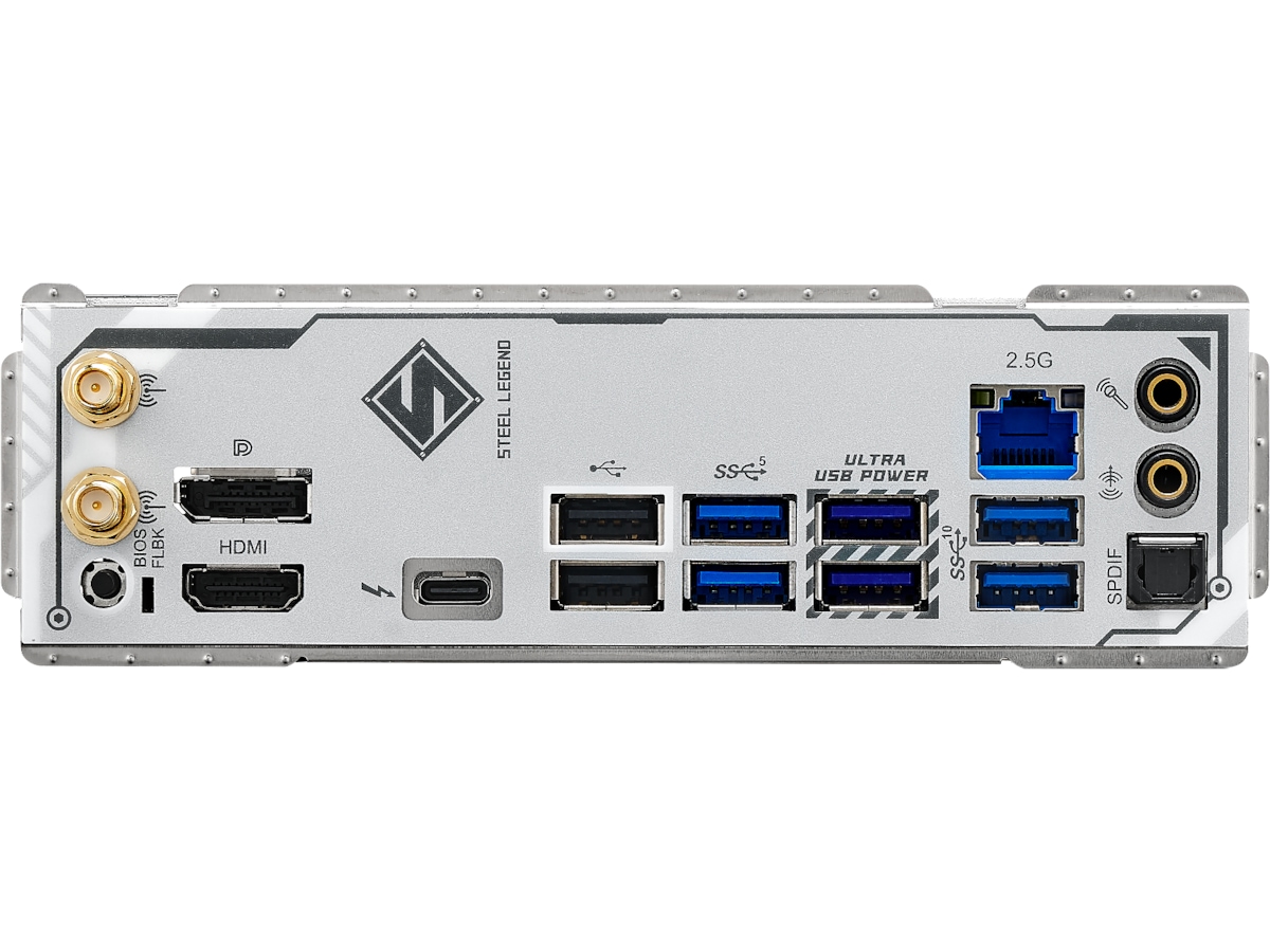 ASRock B860M Steel Legend WiFi Bundkort Intel Socket