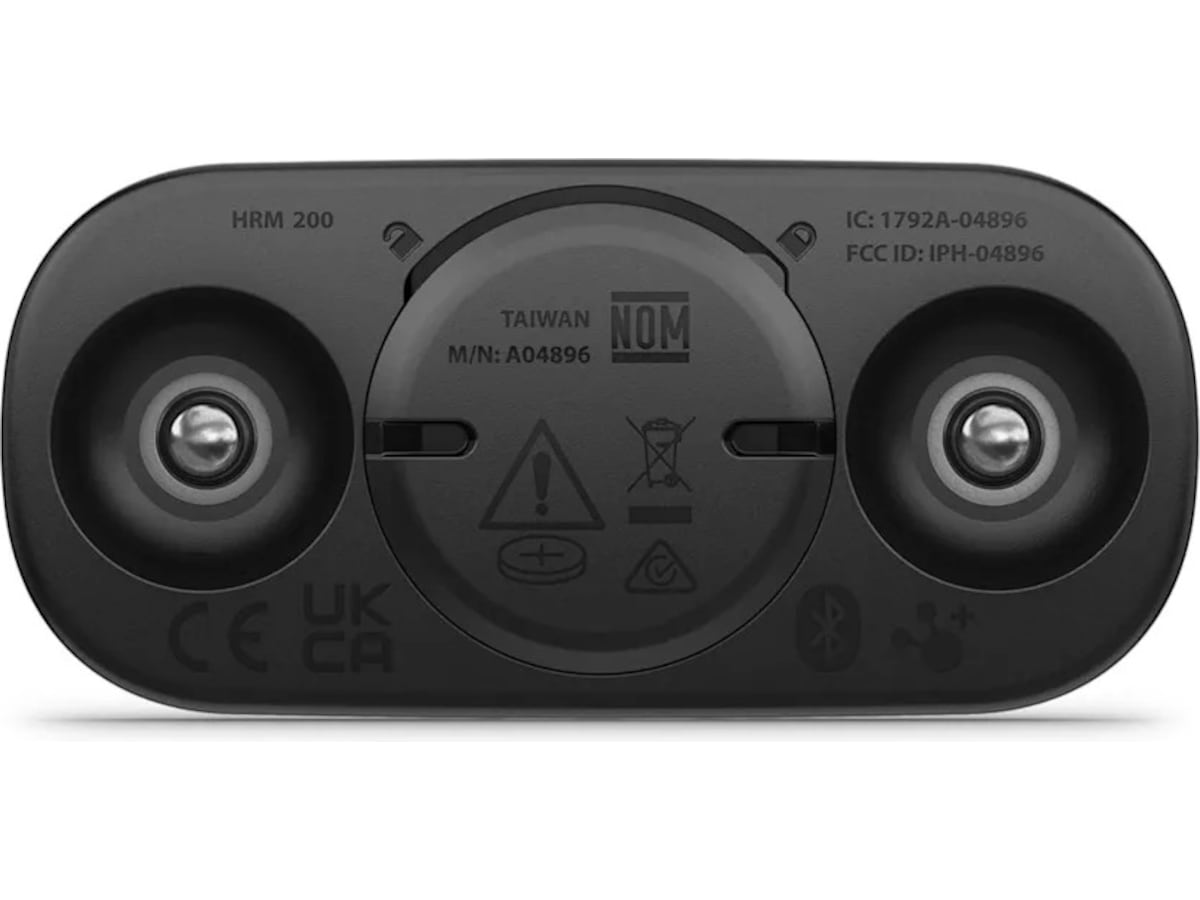 Garmin HRM 200, XS-S (sort) Pulsmåler