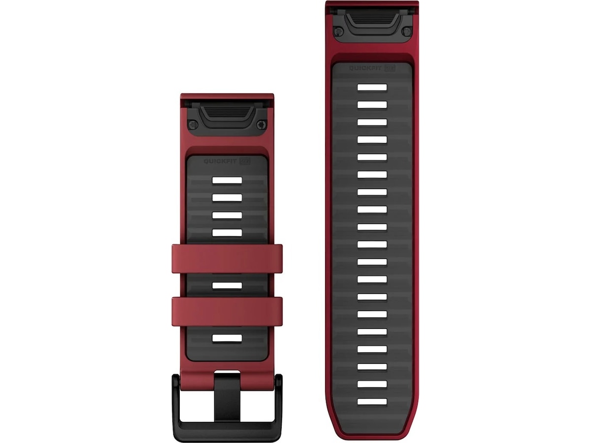 Garmin QuickFit Silikonerem 26mm (marsala/graphite) Rem