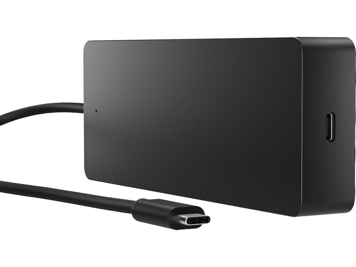 HP Universal USB-C Multiport Hub (sort) Dockingstation og USB-hub