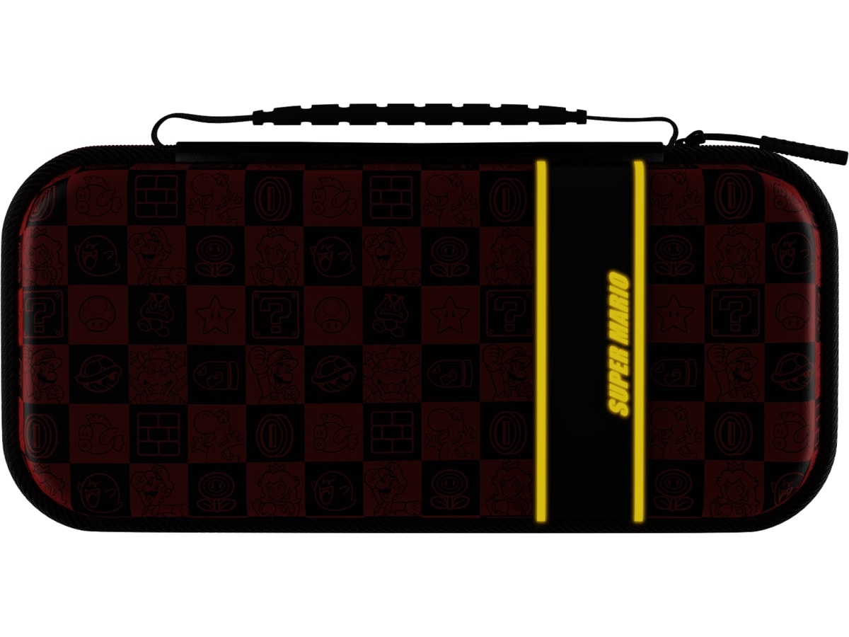 PDP NSW Travel Case Plus GLOW (super icon) Tilbehør til spilkonsoller