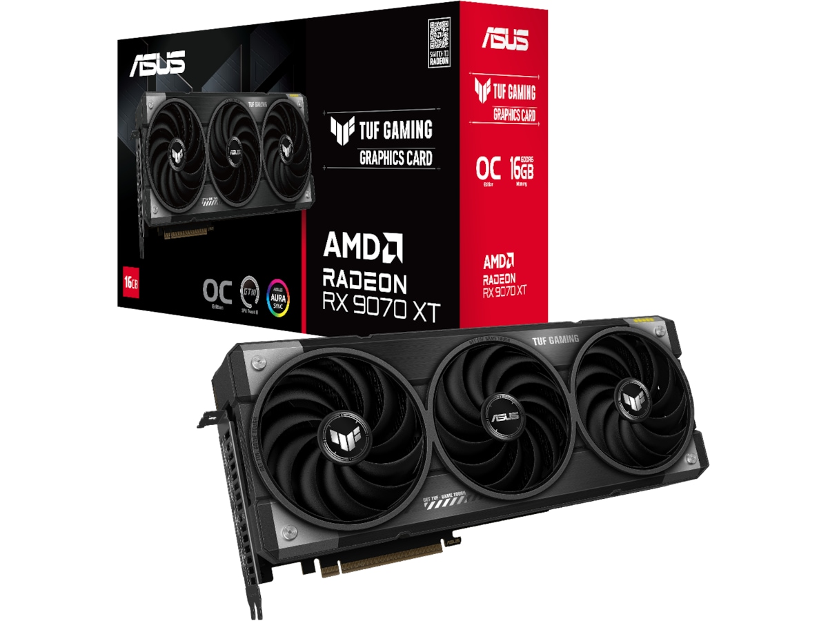 ASUS TUF Gaming AMD Radeon RX 9070 XT OC Grafikkort