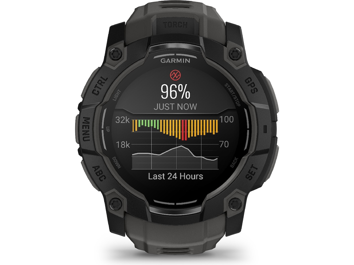 Garmin Instinct 3 AMOLED 50mm (sort/charcoal) Smartwatches