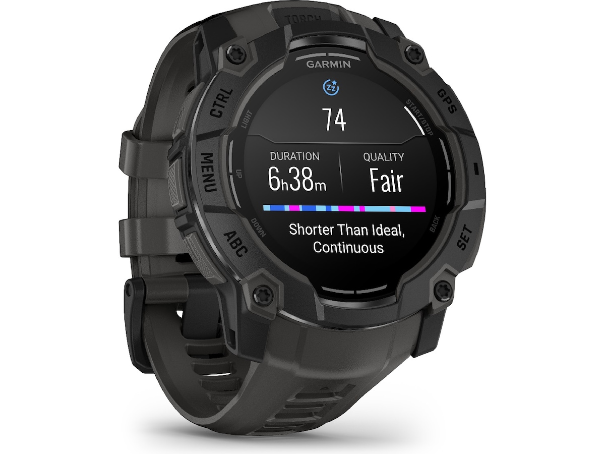 Garmin Instinct 3 AMOLED 50mm (sort/charcoal) Smartwatches