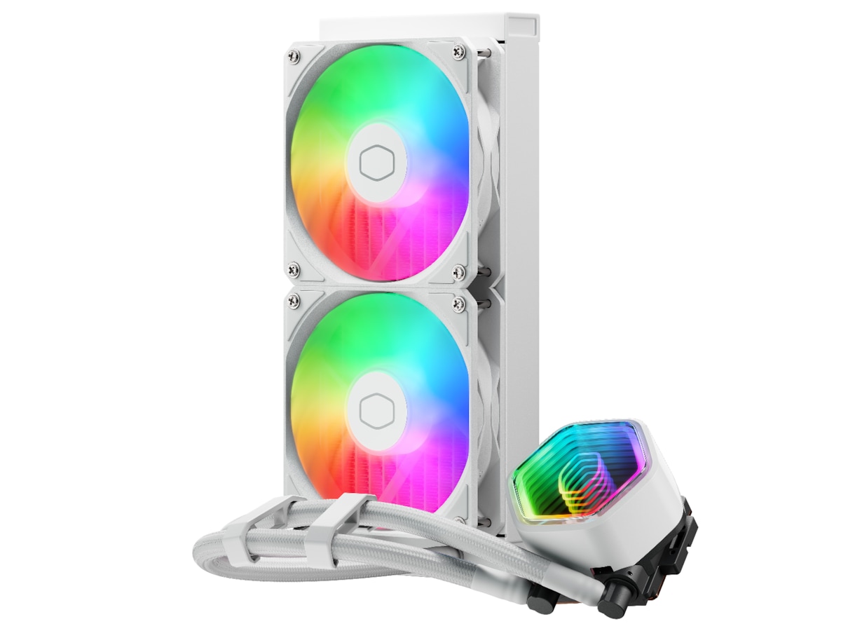 Cooler Master MasterLiquid 240 Core II ARGB Køler (hvidt) CPU - Vandkøling