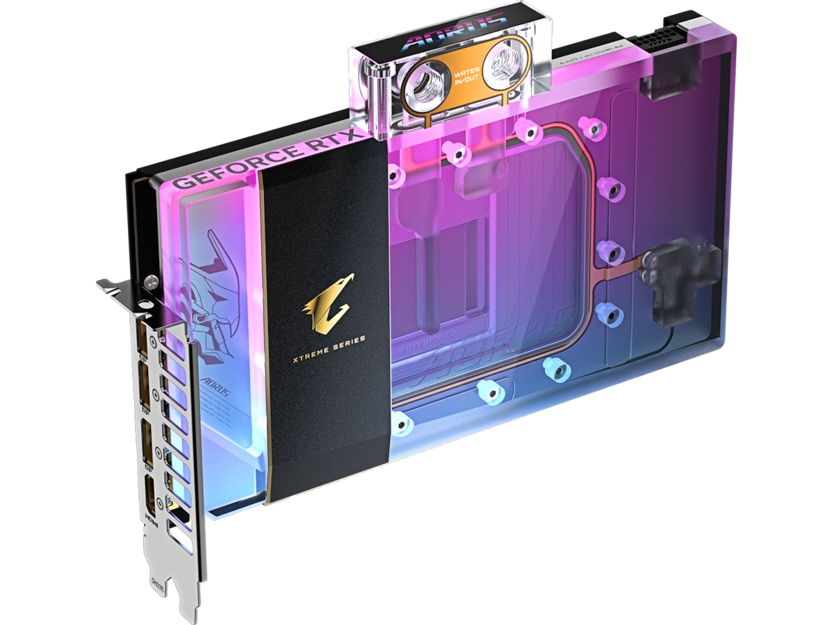 Gigabyte Aorus GeForce RTX 5090 XTREME WATERFORCE WB Grafikkort