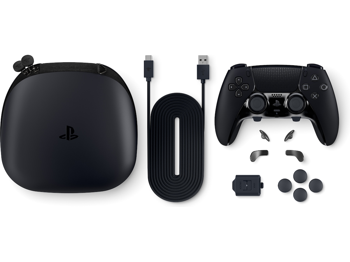 PlayStation 5 DualSense Edge Controller (Midnight Black) Tilbehør til spilkonsoller