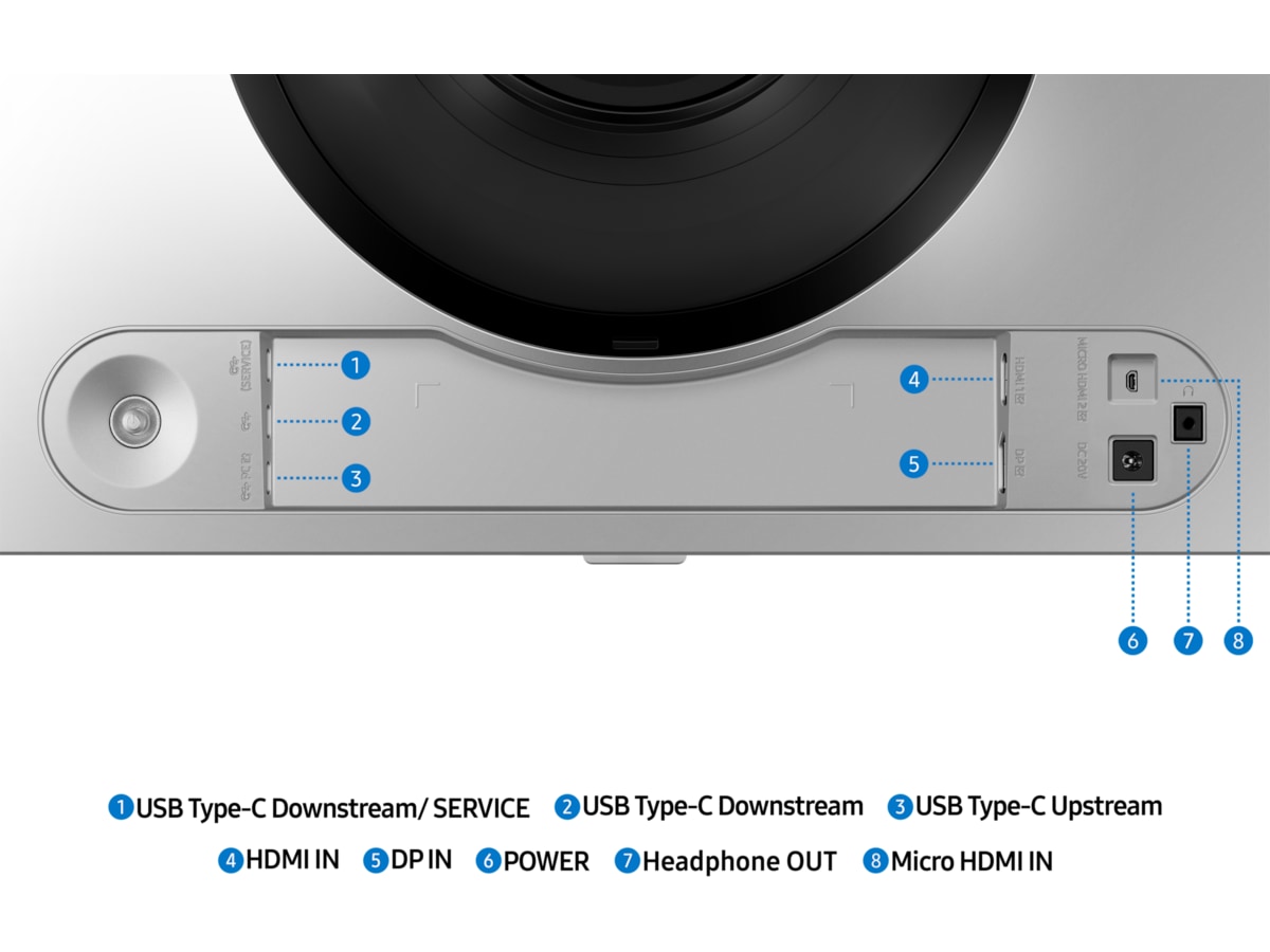 Samsung 49" Odyssey G9 curved gamingskærm 49DG912 Gamingskærme