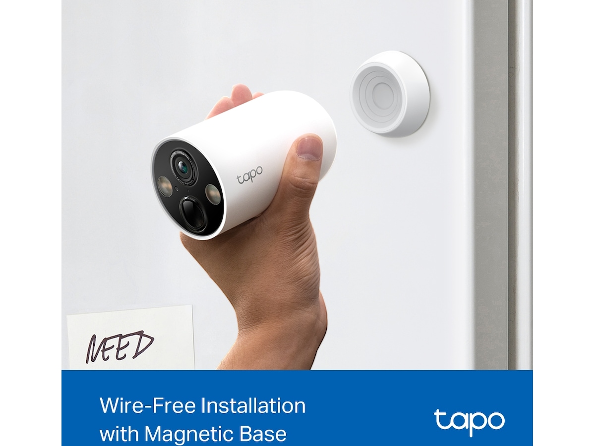 TP-Link Tapo C425 udendørs overvågningskamera 4-pack Overvågningskameraer